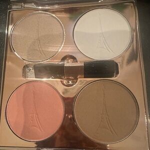 Chic Blush Palette with Brush
